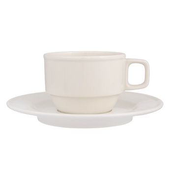 Porland Classic Alumilite 200 cc 6 Adet Tabaklı Çay Fincanı