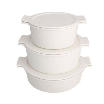 Porland Cookland Induction 6 Parça Porselen Tencere Takımı