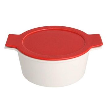 Porland Cookland Isıya Dayanıklı Kapaklı 1.3 lt Derin Tencere