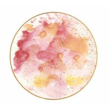 Porland Cosmos Desen1 24 cm Düz Tabak