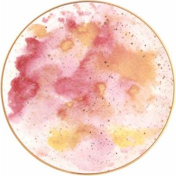 Porland Cosmos Desen1 24 cm Düz Tabak
