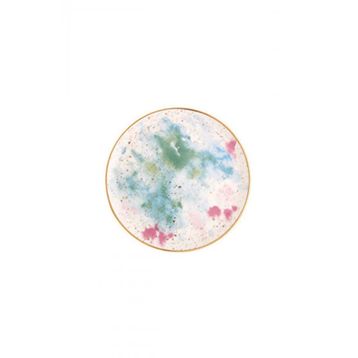 Porland Cosmos Desen1 24 cm Düz Tabak