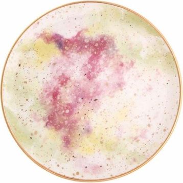 Porland Cosmos Desen2 24 cm Düz Tabak