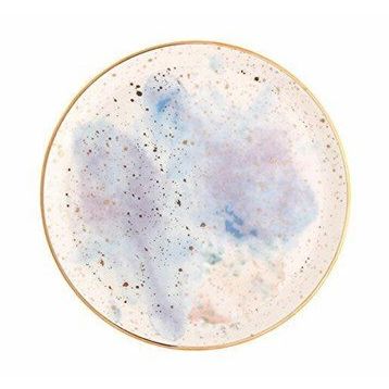 Porland Cosmos Desen4 24 cm Düz Tabak
