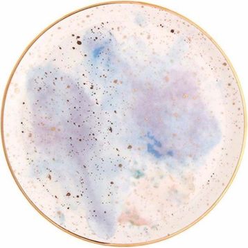 Porland Cosmos Desen4 24 cm Düz Tabak