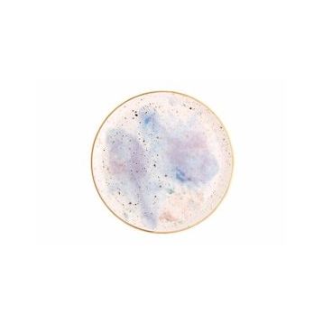 Porland Cosmos Desen4 24 cm Düz Tabak