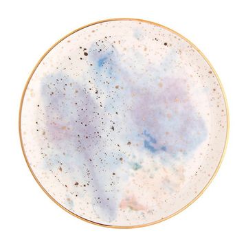 Porland Cosmos Desen4 24 cm Düz Tabak