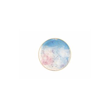 Porland Cosmos Desen5 17 cm Düz Tabak
