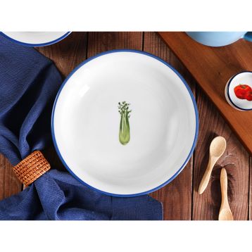 Porland Crops 21 cm 6 Adet Çukur Tabak