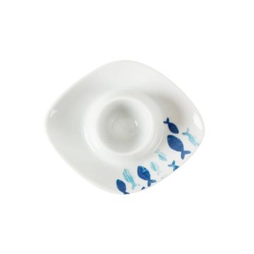 Porland Deep Blue 14 cm Desen 1 Yumurtalık