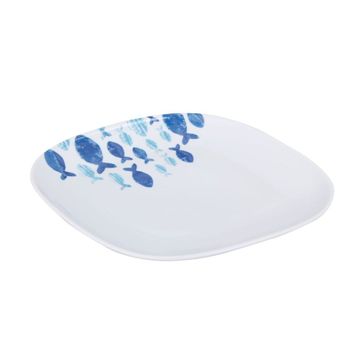 Porland Deep Blue 27 cm Desen 1 Düz Tabak