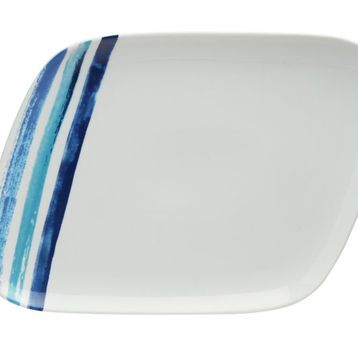 Porland Deep Blue Desen2 40 cm Düz Tabak