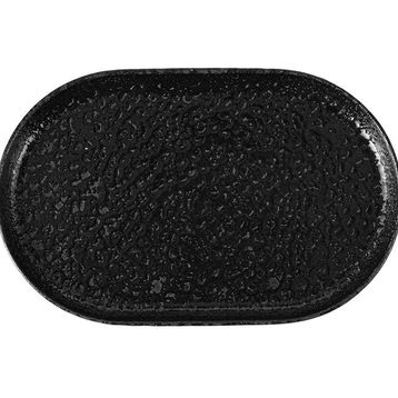 Porland Ethos Black Moss 18 cm 2 Adet Kayık Tabak