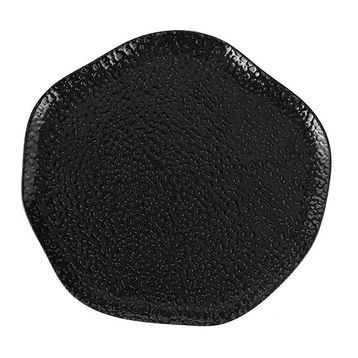 Porland Ethos Black Moss 27 cm Düz Tabak
