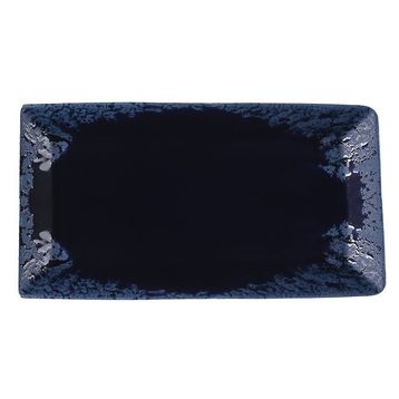 Porland Ethos Root Blue 13x23 cm Kayık Tabak