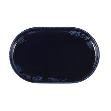 Porland Ethos Root Blue 32 cm Kayık Tabak