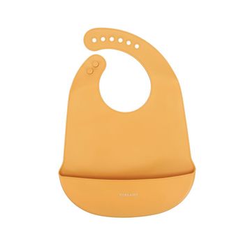 Porland Fancy 30 cm Hardal Bebek Mama Önlüğü