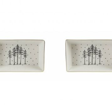 Porland Forest 19 cm Kahvaltı&Meze Tabağı