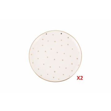 Porland Forest 20 CM 2'li Düz Tabak