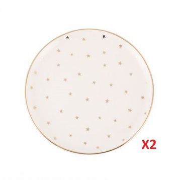 Porland Forest 20 CM 2'li Düz Tabak