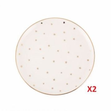 Porland Forest 20 CM 2'li Düz Tabak