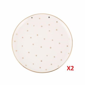 Porland Forest 20 CM 2'li Düz Tabak