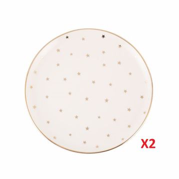 Porland Forest 20 CM 2'li Düz Tabak
