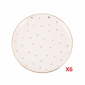 Porland Forest 20 cm 6'lı Düz Tabak