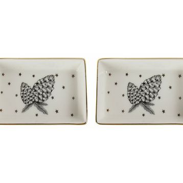 Porland Forest 2'li 11 cm Kahvaltı Meze Tabağı