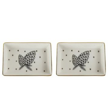 Porland Forest 2'li 11 cm Kahvaltı Meze Tabağı