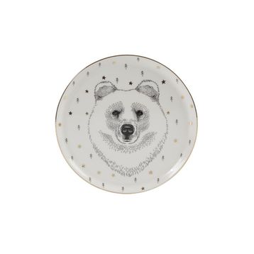 Porland Forest Bear 20 cm 6'lı Düz Tabak