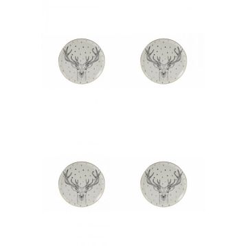 Porland Forest Deer 20 cm Düz Tabak
