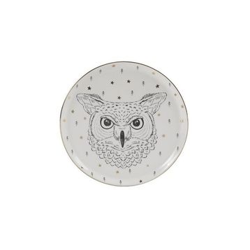 Porland Forest Owl 20 cm Düz Tabak