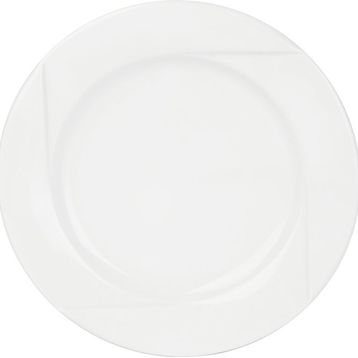 Porland Fourline Beyaz 27 cm Düz Tabak