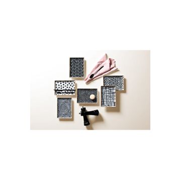 Porland Fractal 6lı 18 cm Karma Pasta Tabağı