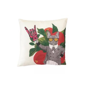 Porland Funky 45x45 cm Desenli Yastık