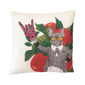 Porland Funky 45x45 cm Desenli Yastık