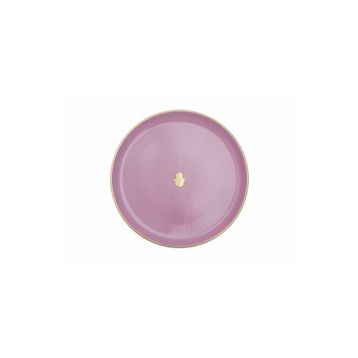 Porland Glamorous 20 cm Pembe Düz Tabak