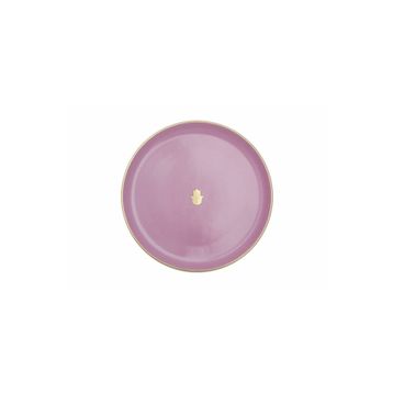Porland Glamorous 20 cm Pembe Düz Tabak