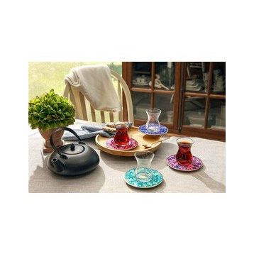 Porland Glamorous 8 Parça Çay Takım