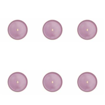 Porland Glamorous Pembe 20 cm 6'lı Düz Tabak