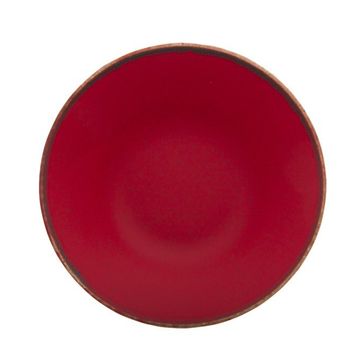 Porland Grazia Seasons Kırmızı 20 cm 6 Adet Çukur Tabak