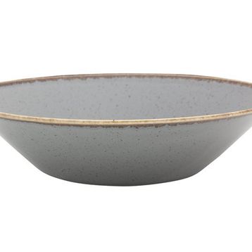 Porland Grazia Seasons Koyu Gri 20 cm 6 Adet Çukur Tabak