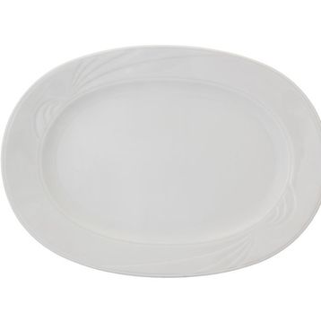 Porland Halley Beyaz 28 cm 6 Adet Kayık Tabak