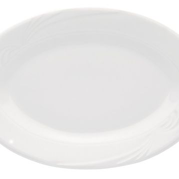 Porland Halley Beyaz 36 cm 6 Adet Kayık Tabak