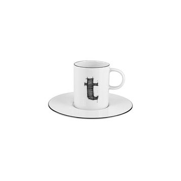 Porland Harf T 80 cc Tabaklı Kahve Fincanı