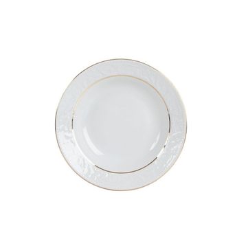 Porland Hazan Altın Yaldız 19 cm 6 Adet Çukur Tabak