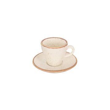 Porland Heritage Standard Seasons Bej Tabaklı 70 cc 12 Adet Kahve Fincanı
