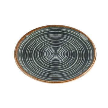 Porland Hypnosis Gri 25 cm 6 Adet Düz Tabak