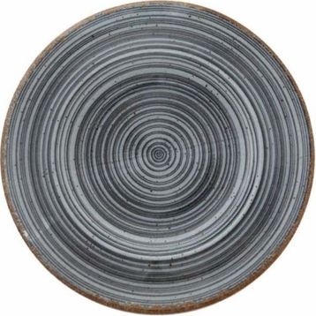 Porland Hypnosis Gri 30 cm Çukur Tabak